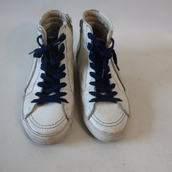 Womens Golden Goose GGDB-Slide White High Top Star Sneakers 36/US 6 - Picture 2 of 9